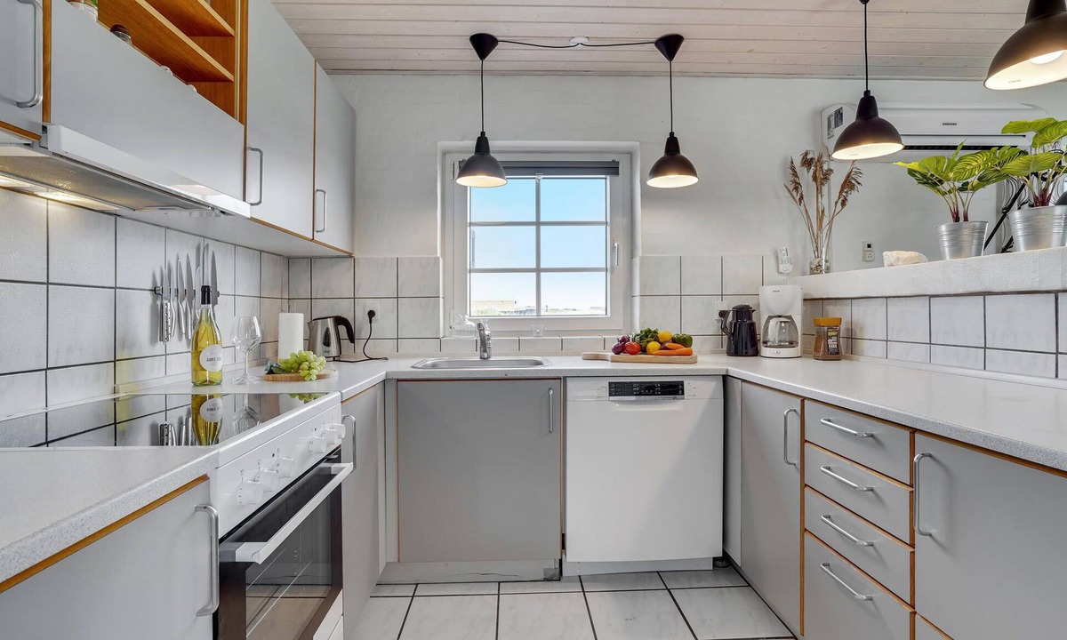 Vrist Strand House | Enjoy a vacation with your own swimming pool in this vacation home in Vrist.