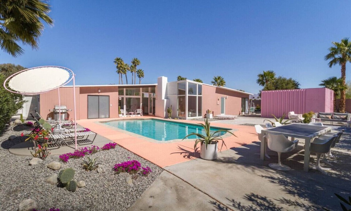 Racquet Club Estates House | Enjoy mountain views while floating in the pool, sleeps 6 + hot tub & fire pit
