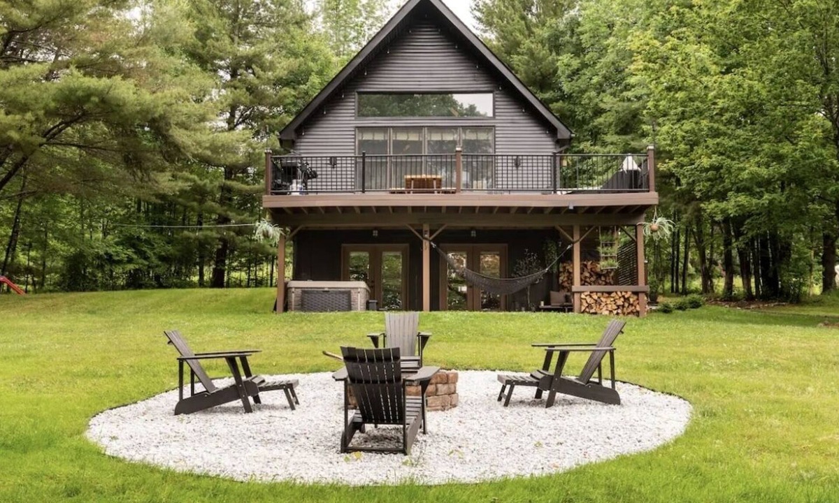 Ellenville Cabin | Entire Cabin - Modern A-Frame w/Hot Tub
