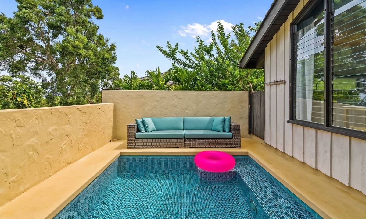 Princeville Cottage | Entire Cottage w/Private Plunge Pool, A/C, BBQ