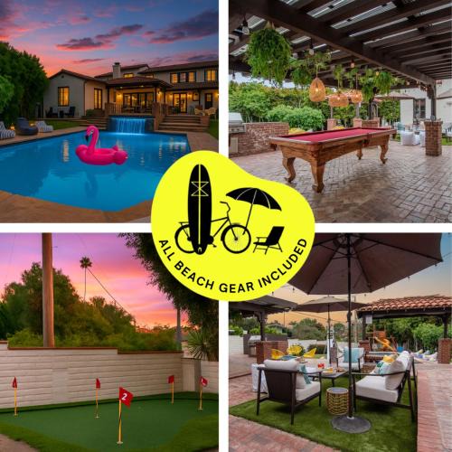 Sunset Cliffs House | Epic Resort Villa: Pool Spa Firepit View Games