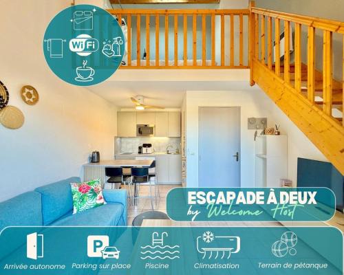 Calvisson House | Escapade à Deux, 2 Pers piscine et soleil