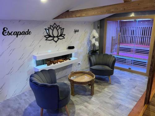 Saint-Gilles-de-Cretot Ski Chalet | Escapade et spa Insolite