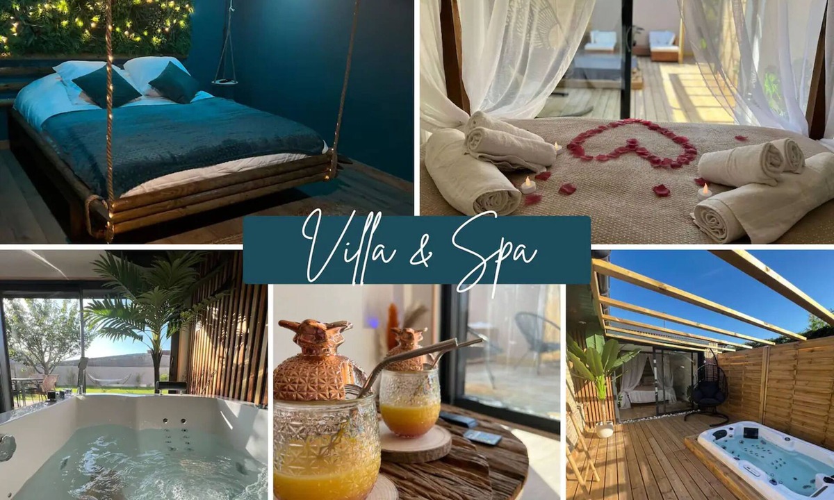 Loon-Plage House | Escapade Zen Oasis Tropicale & Spa Privatif