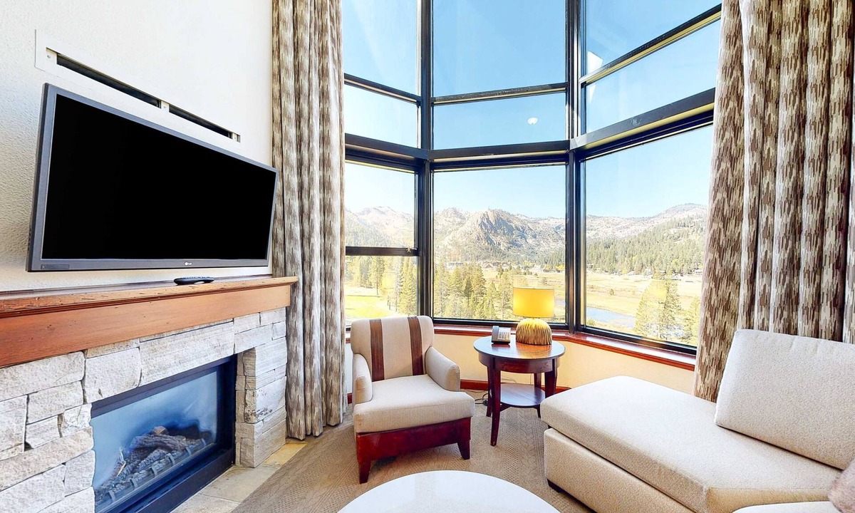 Olympic Valley Condo | Everline Resort & Spa - luxe ski-in/ski-out condo with fireplace, pools, & gym