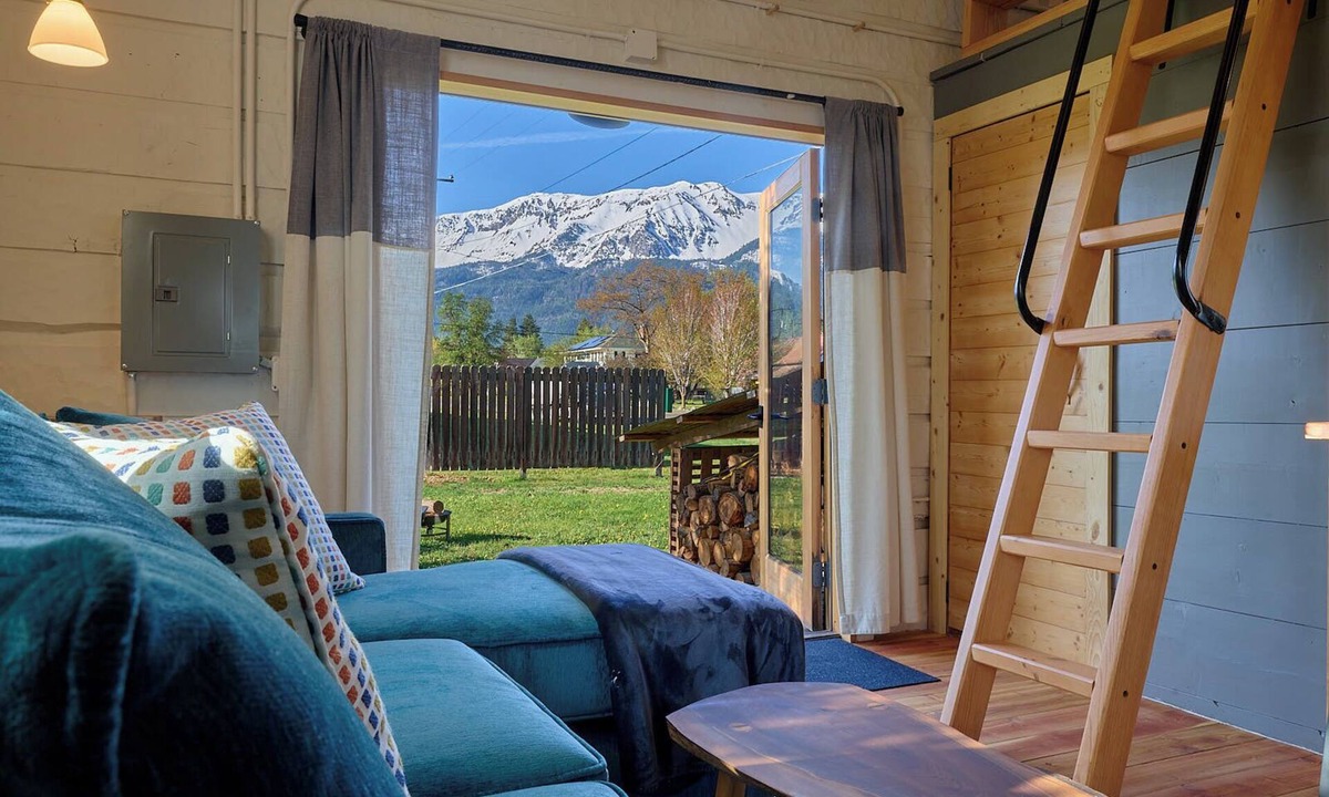 Joseph Cabin | EVERYTHING IS NEW! Adorable Tiny Log Cabin with Awesome Views, Walk Everywhere