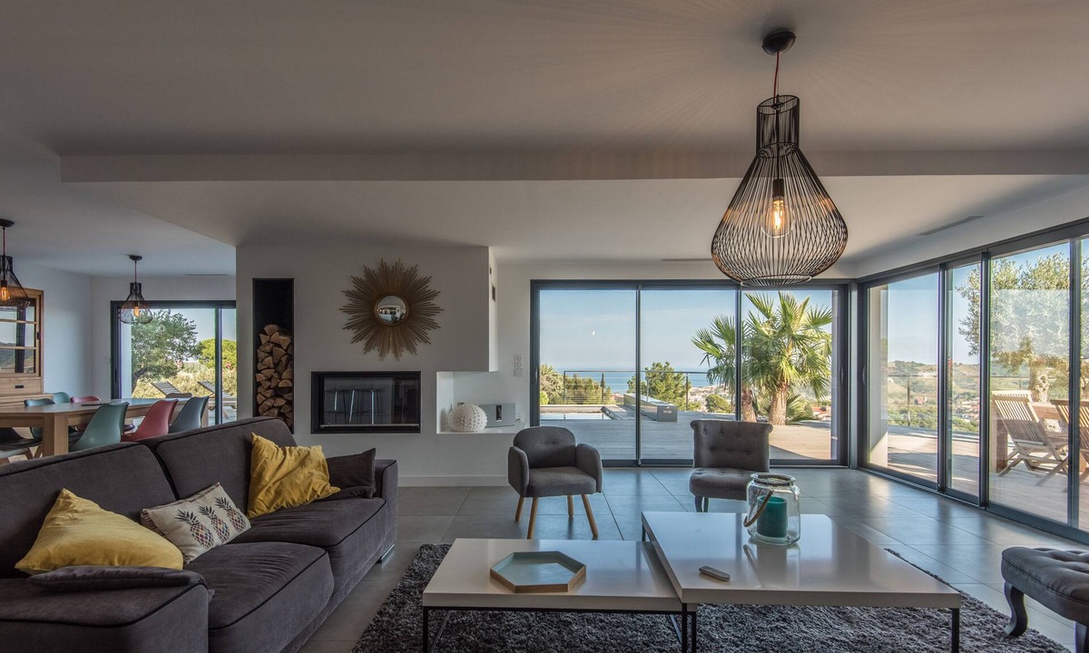 Banyuls-sur-Mer Villa | Exceptional 5-star villa, sea and mountain views, swimming pool.