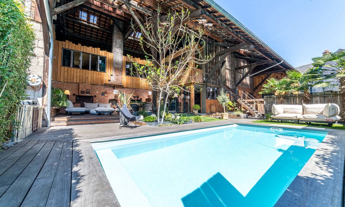 Brive-la-Gaillarde Ski Chalet | Exceptional Loft GAILLARD pool and spaces - 10
