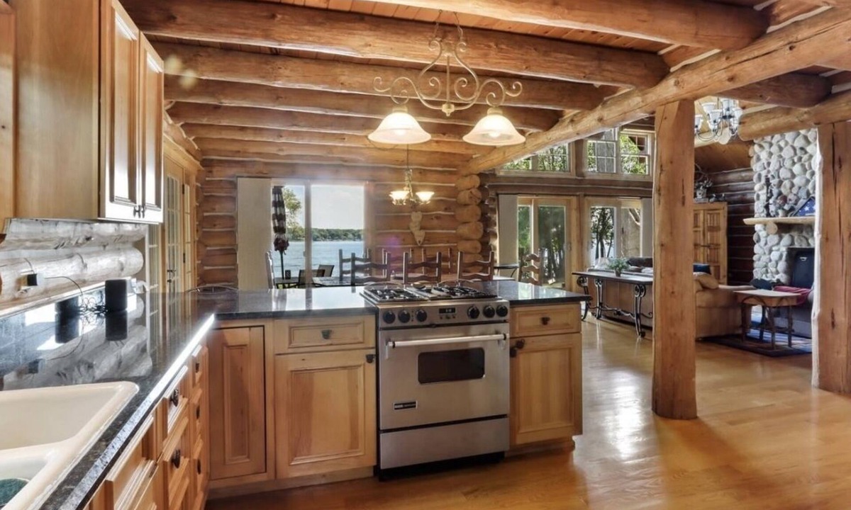 Powers Lake House | Exceptional six-bedroom log home on Powers Lake -12 minutes from Lake Geneva