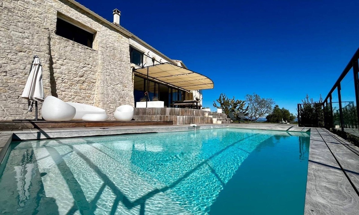 Sampzon Villa | Exceptional villa with panoramic view and heated pool