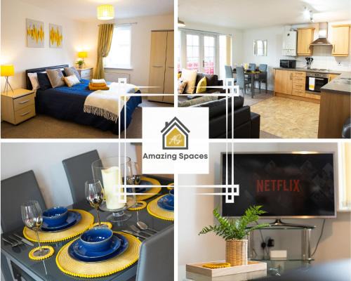 Warrington Apartment | Executive 2 Bed Flat in Stockton Heath by Amazing Spaces Relocations Ltd