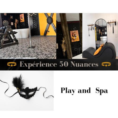 Aubie-et-Espessas Apartment | Expérience 50 Nuances de Grey, Play & Spa