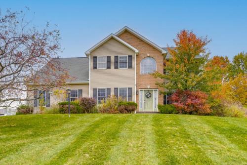 East Greenbush House | Expansive Upstate Home w/Home Theater!