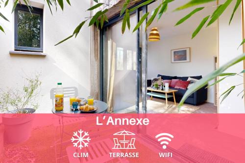 Gragnague Apartment | expat renting - L'Annexe - Wifi - Climatisation