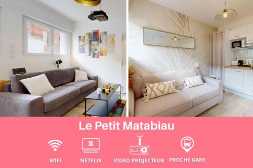Toulouse East Apartment | expat renting - Le Petit Matabiau - Netflix - Train station