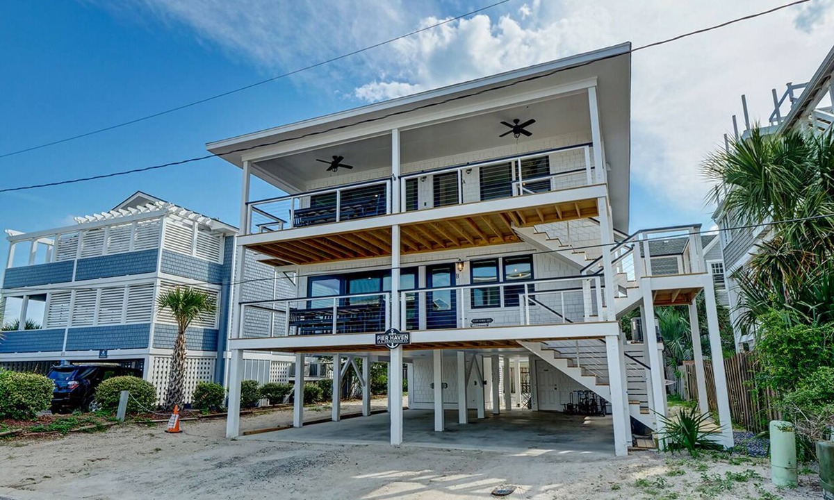 Wrightsville Beach House | Experience Ocean and Pier Views, Close proximity to the Sand, at this Luxury Bea