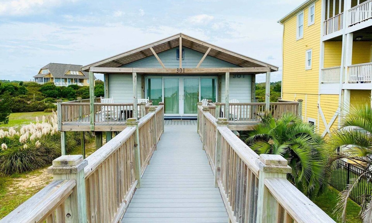 Holden Beach House | Experience oceanfront bliss at Serenity Now in Holden Beach, NC – perfect for 6!