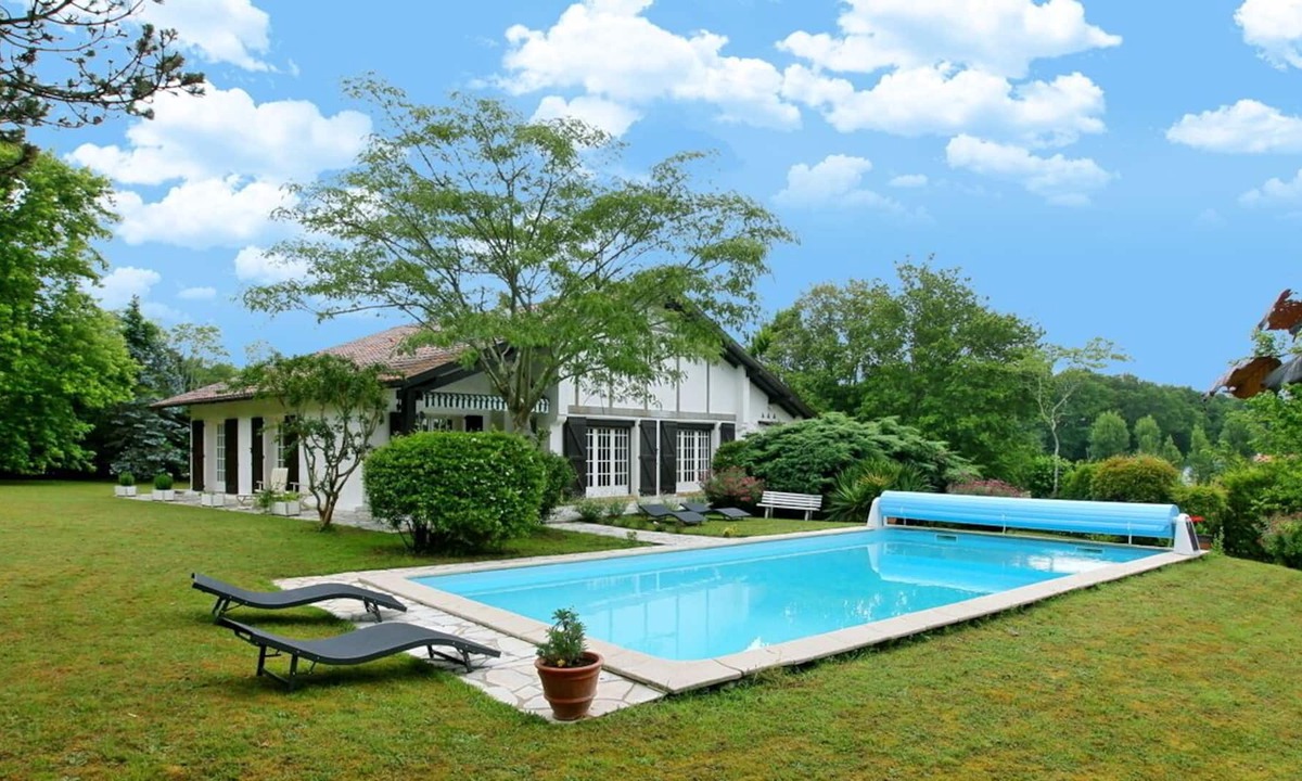 Arbonne Villa | Experience this Basque Style Retreat with Charming Gardens and Heated Pool
