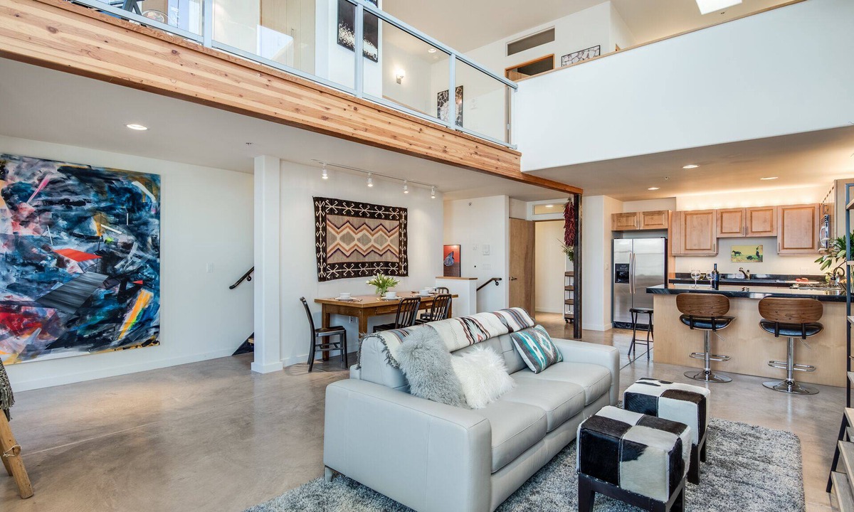 South Capitol Condo | Eye Candy Loft | Modern Santa Fe Loft | Railyard District