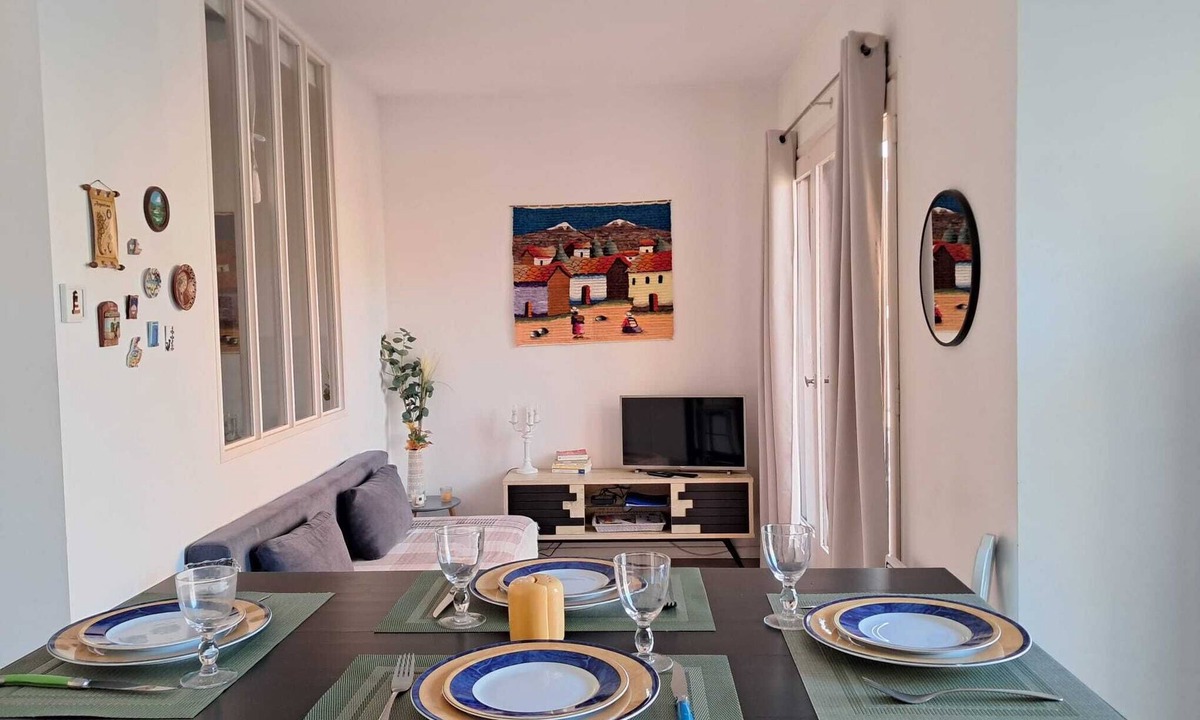 Saint-Martin Apartment | F2 Cosy Proche Centre Ville et Gare