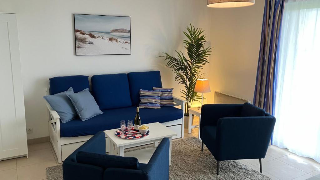 Saint-Arnoult Apartment | F50 Ferme de Deauville 1 CH rez-de-jardin avec escalier