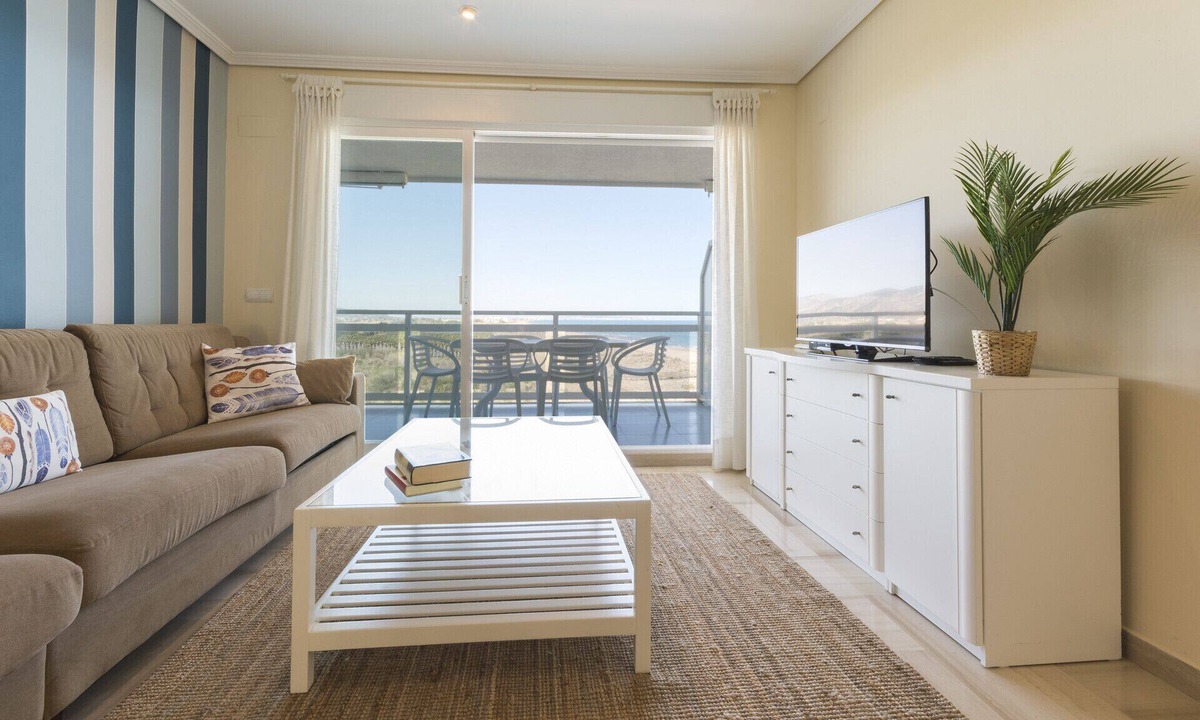Playa de Gandia Apartment | Fabulous beach condo for a great vacation. Amazing Sea Views! - Only families