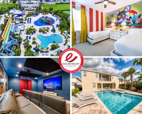 Historic Downtown Kissimmee Apartment | Fabulous Home With Air Hockey, Media Room And Waterpark & Resort Access Near Disney At Encore Resorts Reunion - 290Fl