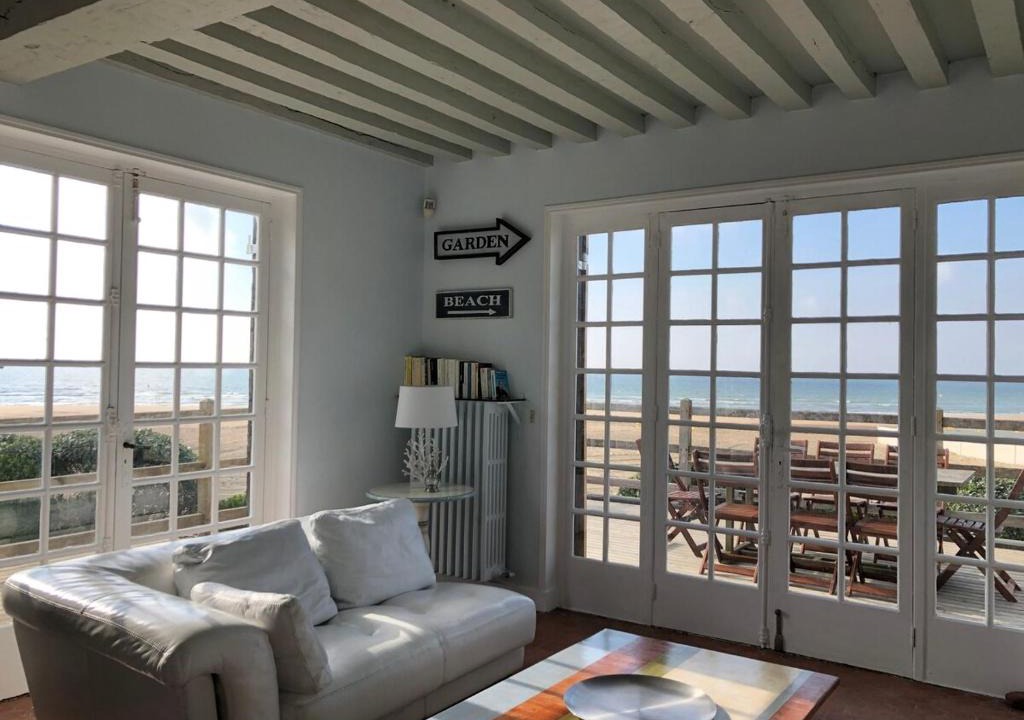 Benerville-sur-Mer Villa | Face plage, vue mer, jardin - Deauville