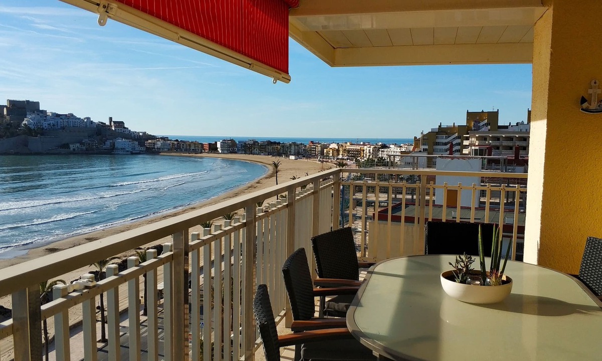Peniscola Condo | Family apartment 1 line with panoramic views terrace