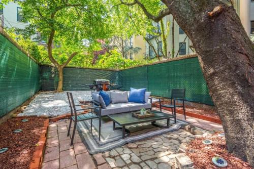 Central Park North House | Family Brownstone with Private Backyard Near Subway