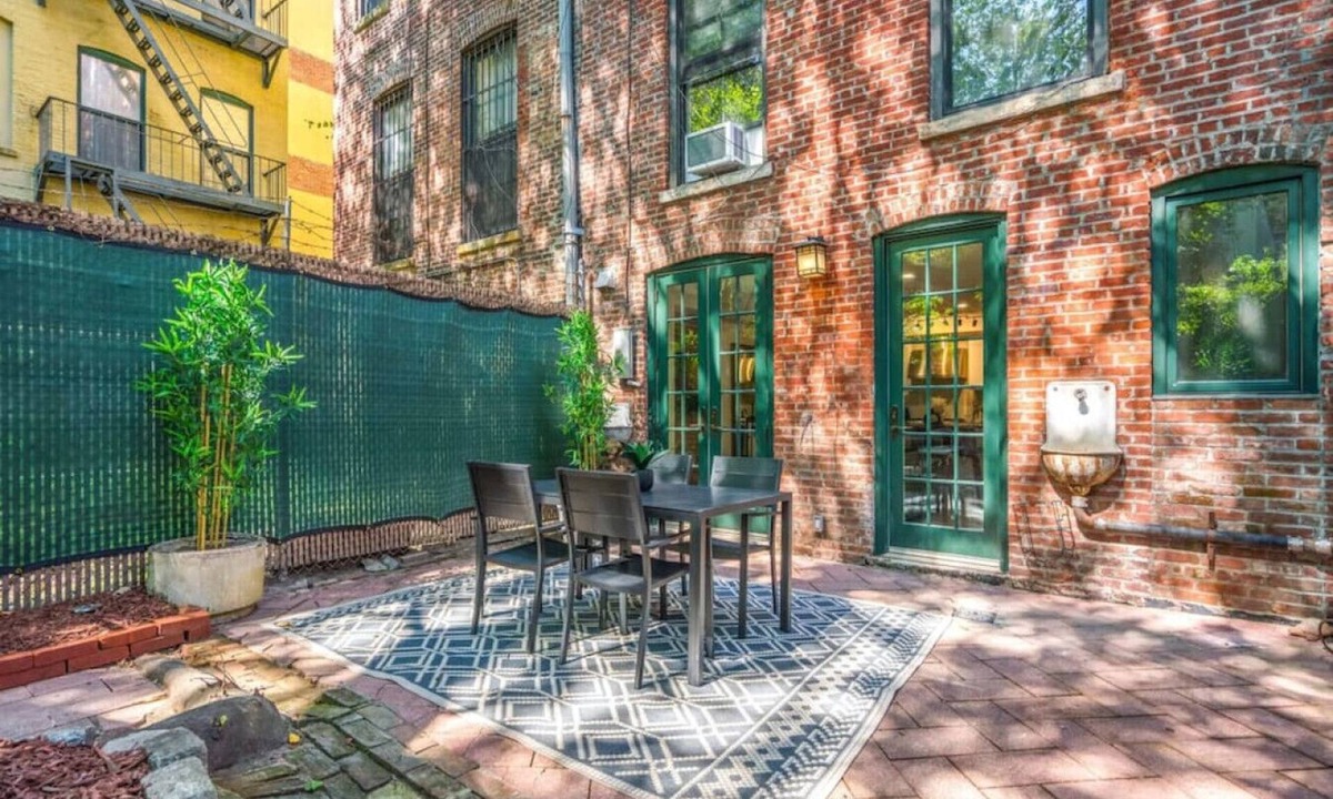 Central Park North Villa | Family Brownstone with Private Backyard Near Subway