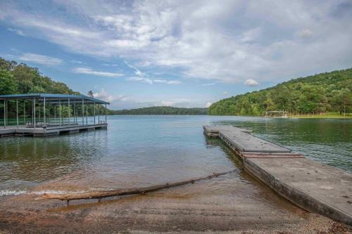 Big Creek House | Family Friendly Lakefront with Private Dock Fire Pit Near Marinas