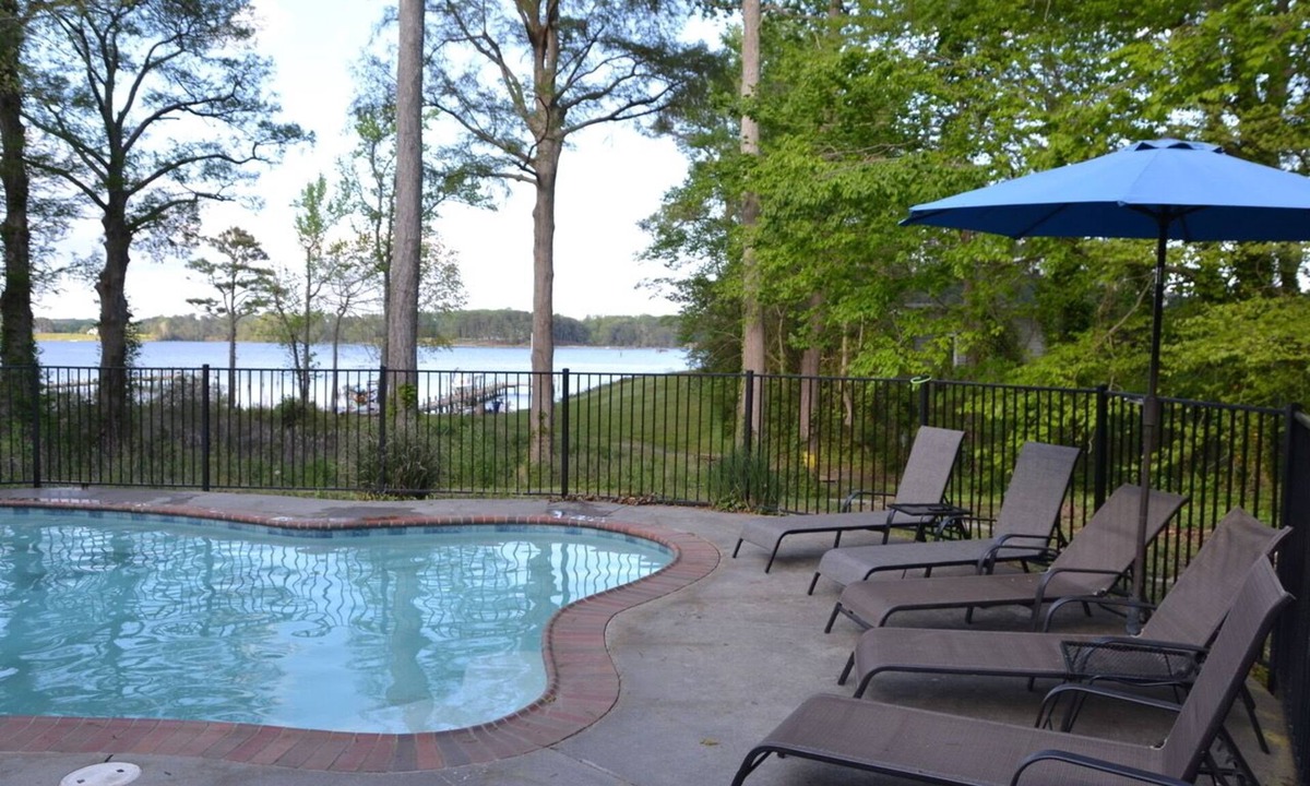 Lancaster House | Family fun! Large home, pool, fire pit, hot tub, kayaks, & beautiful water views