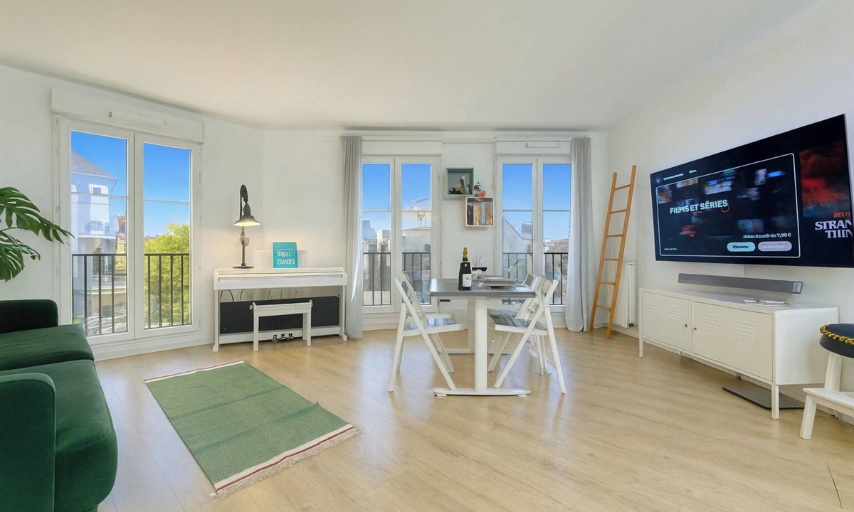 Bussy-Saint-Georges Apartment | Family Park - Parking - 6 pers - 5 mn Disney