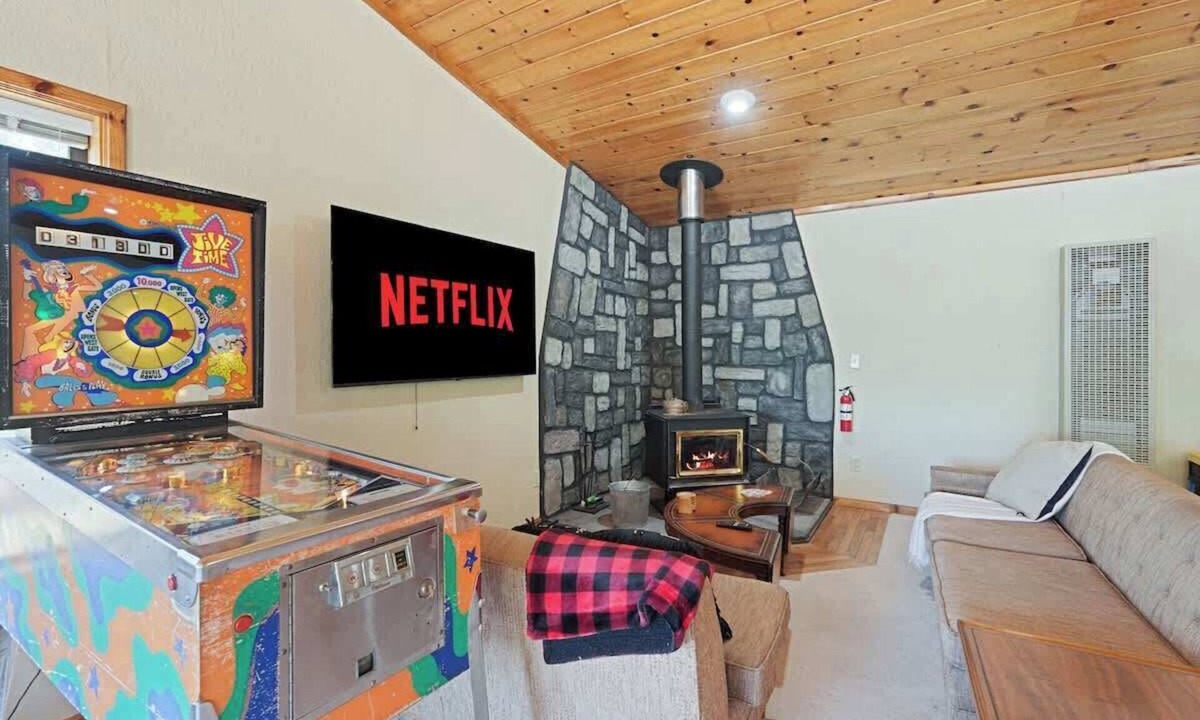 Somerset House | Family Winter Lakehouse: Firepit+Gameroom