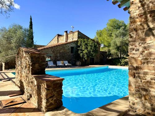 Espira de l'Agly House | Farmhouse With Cathedral Lounge And Sauna In Pines