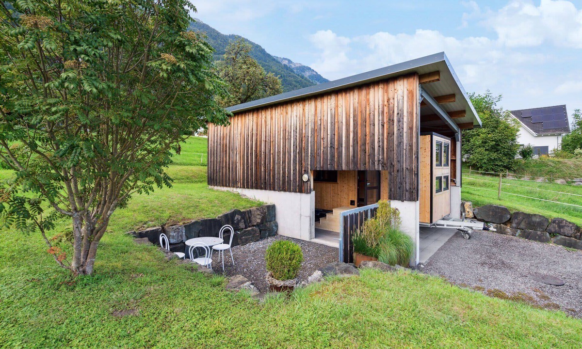 Sennwald House | FENUS Tinyhouse mit Bergsicht
