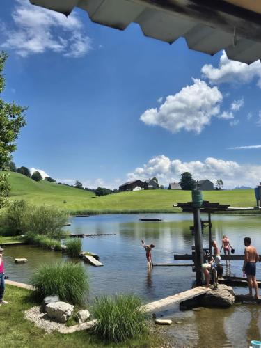Wildhaus Apartment | Ferienwohnung Haus am Bach in Toggenburg