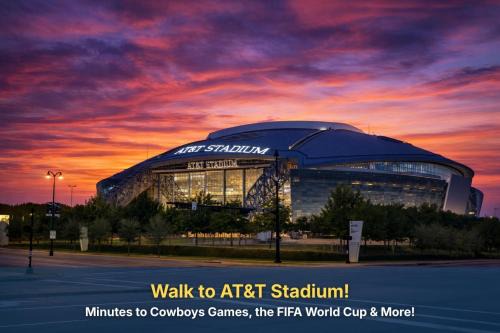Central Arlington Apartment | FIFA 2026 Apartment - 8 Min Walk to AT&T Stadium