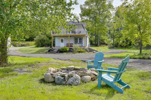 Wappingers Falls House | Fire Pit and On-Site Pond Hudson Valley Home!