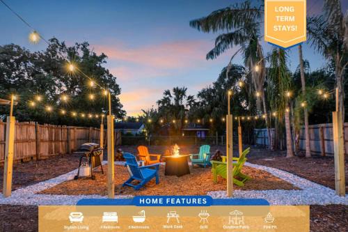 College Park House | Fire Pit + Grill + 2MI to DT Orlando
