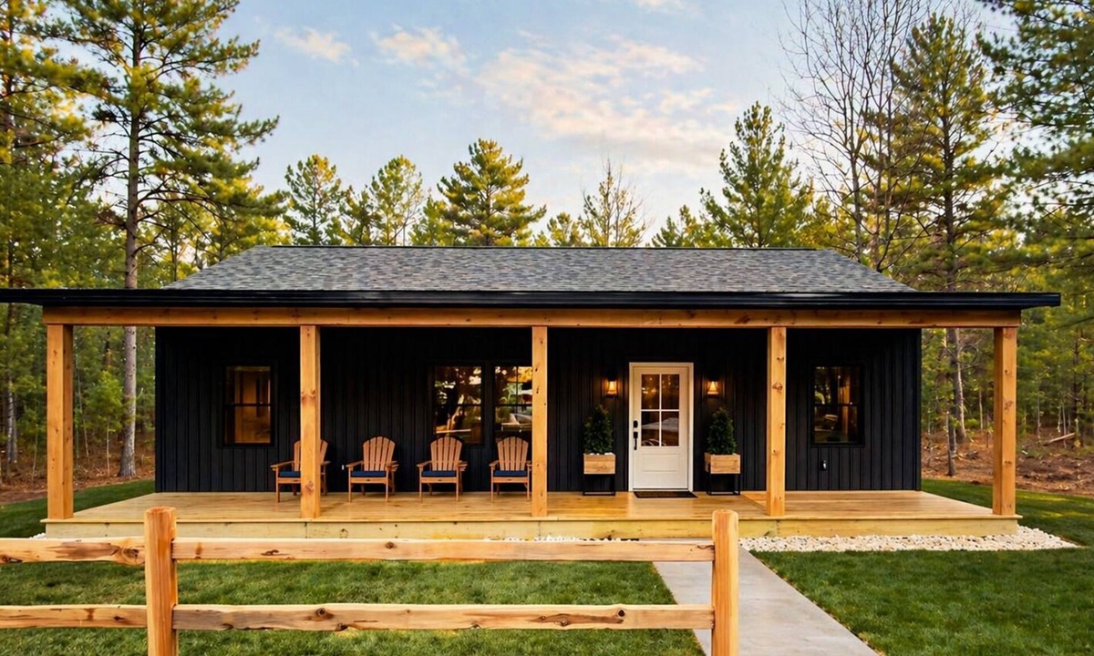 Pentwater House | Fire pit Outdoor Vibe Beach Gear Clean Design