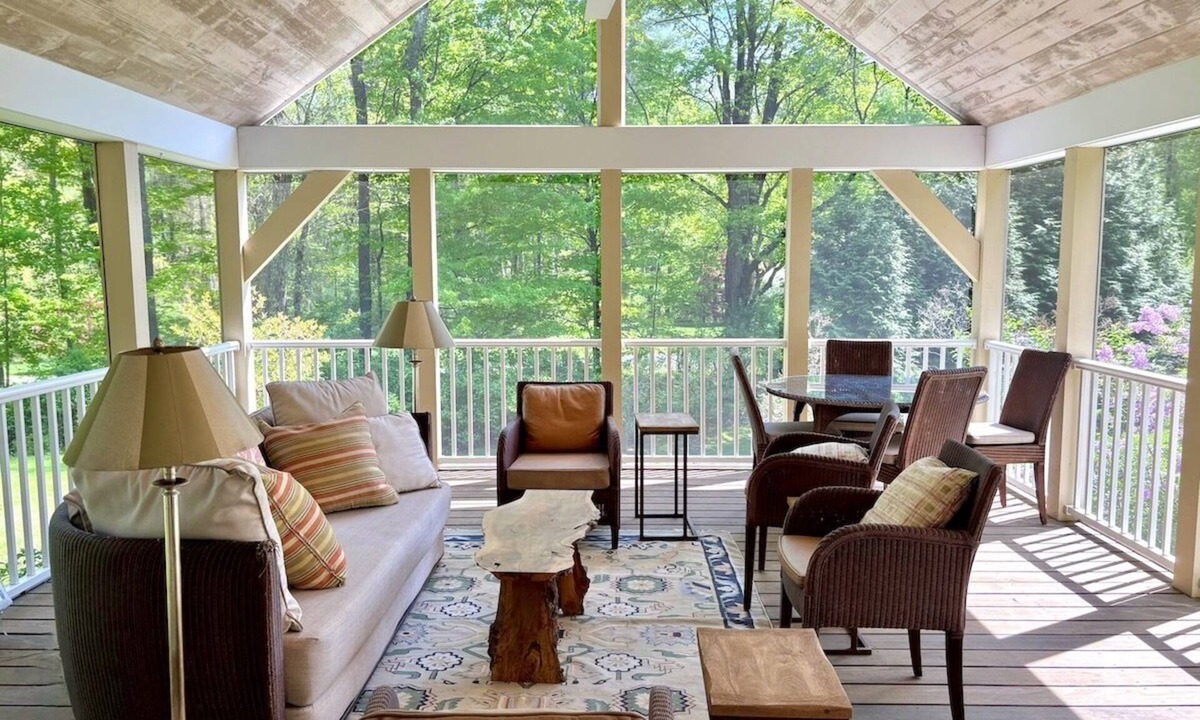 Egremont House | Fireplace, Privacy, Screen Porch, 1 Level Living!