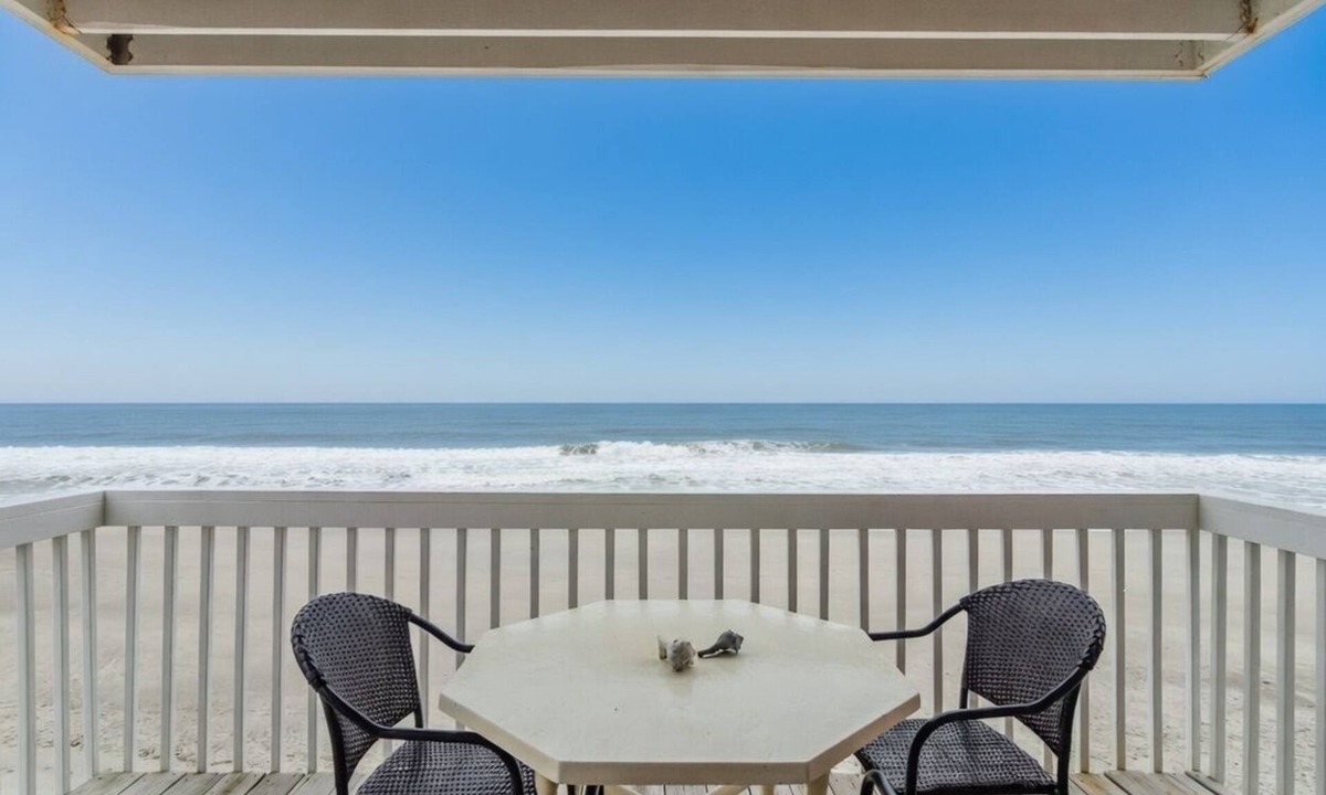 Kure Beach Condo | First floor oceanfront condo in Ocean Dunes!