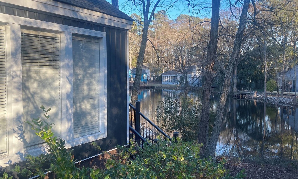 Rocky Mount House | Fish from your deck near 10th hole of golf course