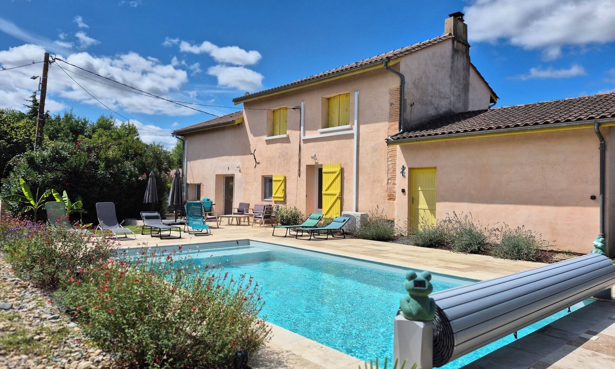 Damazan House | Fisherman's gite for 6 people with private swimming pool