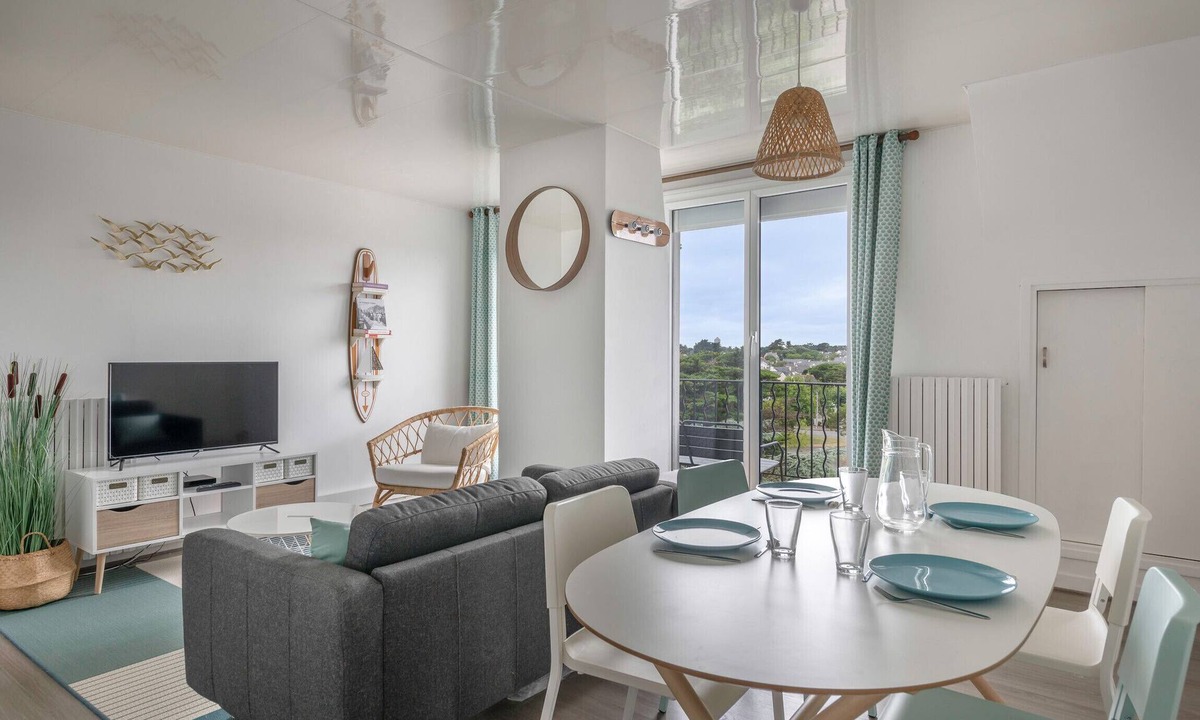 Le Pouliguen Apartment | Flat for 4 near beach du Nau