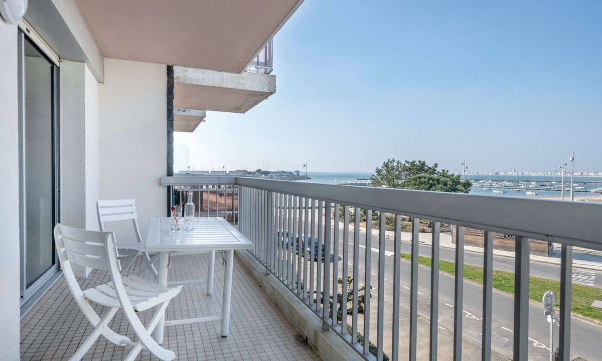 Pornichet Apartment | Flat for 4 with marina view