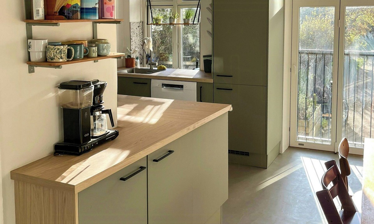 København NV Apartment | Flat with courtyard in former shop