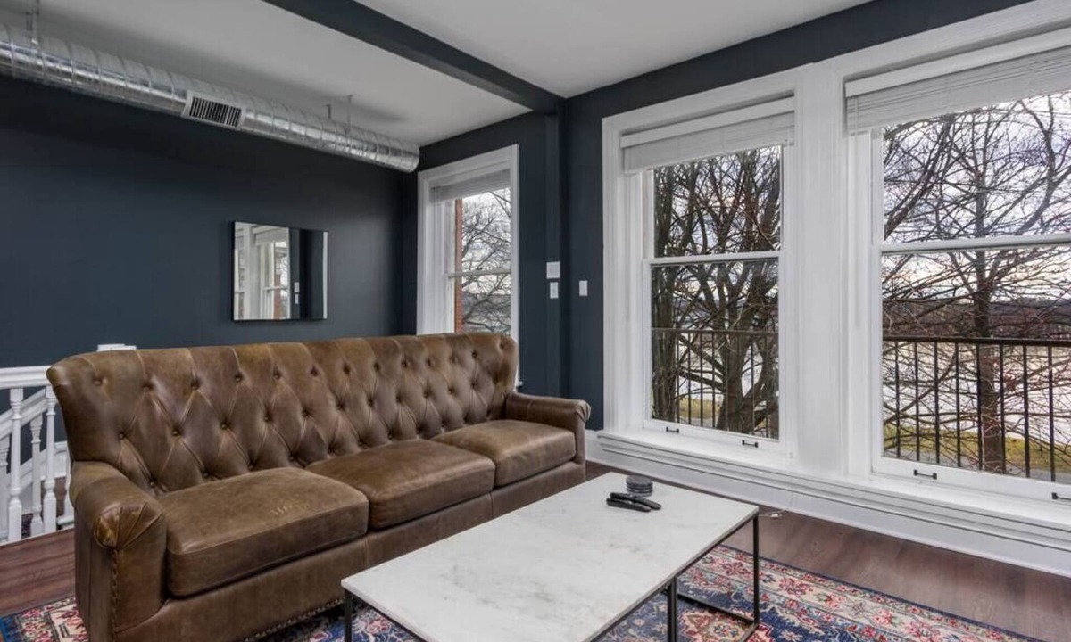Harrisburg Apartment | Flats on Front - Riverfront Gem, Fast Wi-Fi, 3F